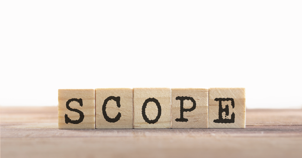 Scope of a Management System